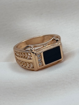 Мужское кольцо УМК049